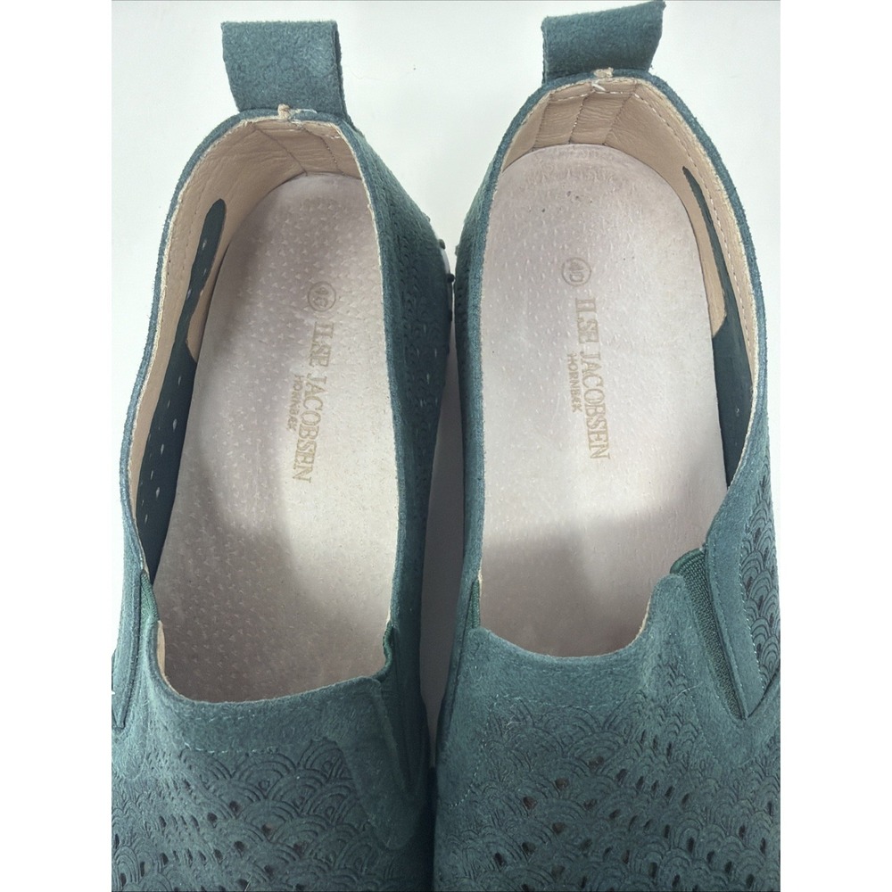 Ilse Jacobsen Tulip Green Platform Slip-on Shoe Women's EU sizes 40 - Picture 8 of 8